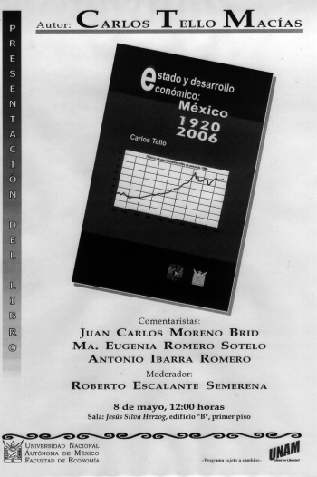 "Estado y Desarrollo Económico: México 1920-2006"