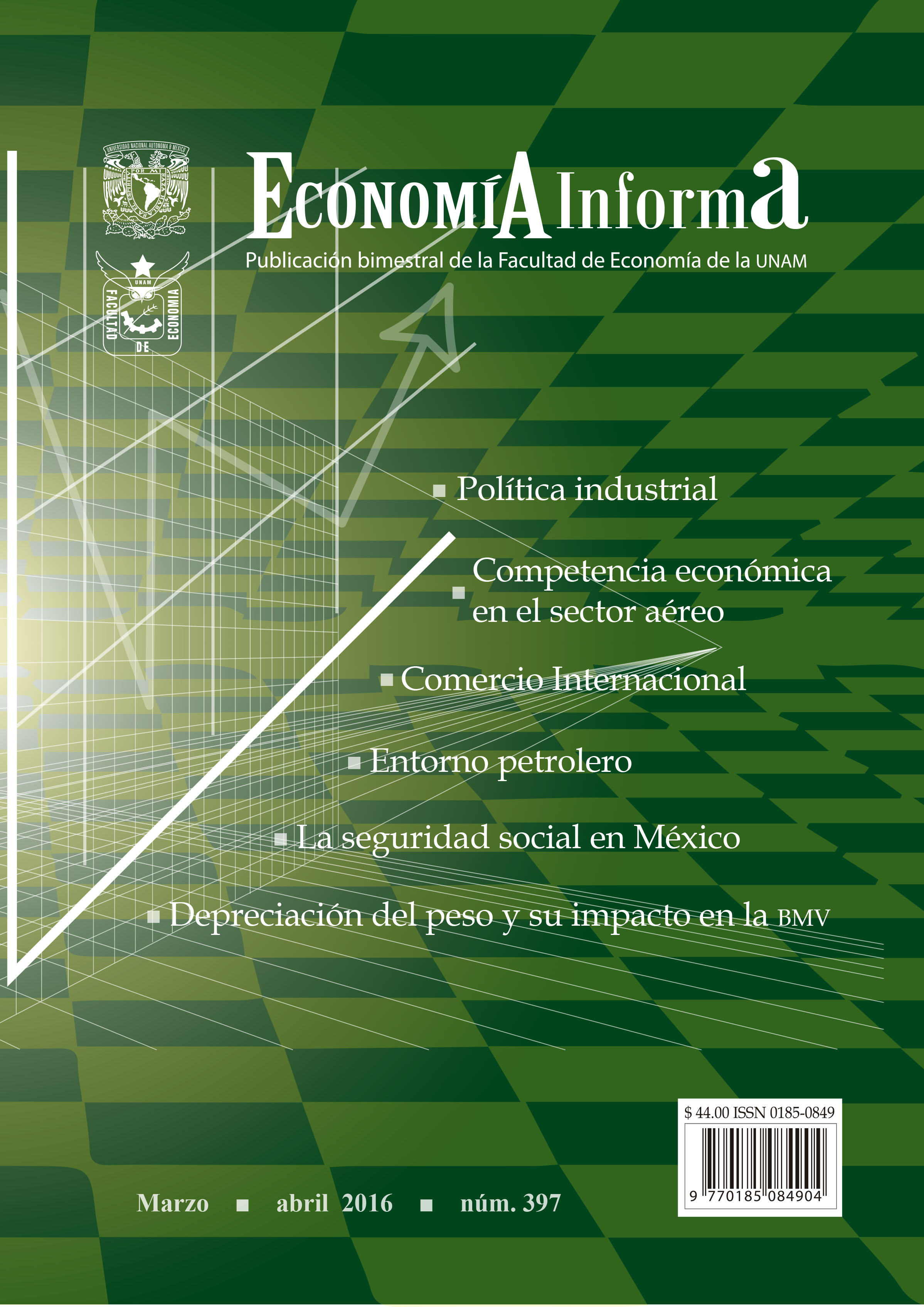 Revistas de la Facultad de Economía