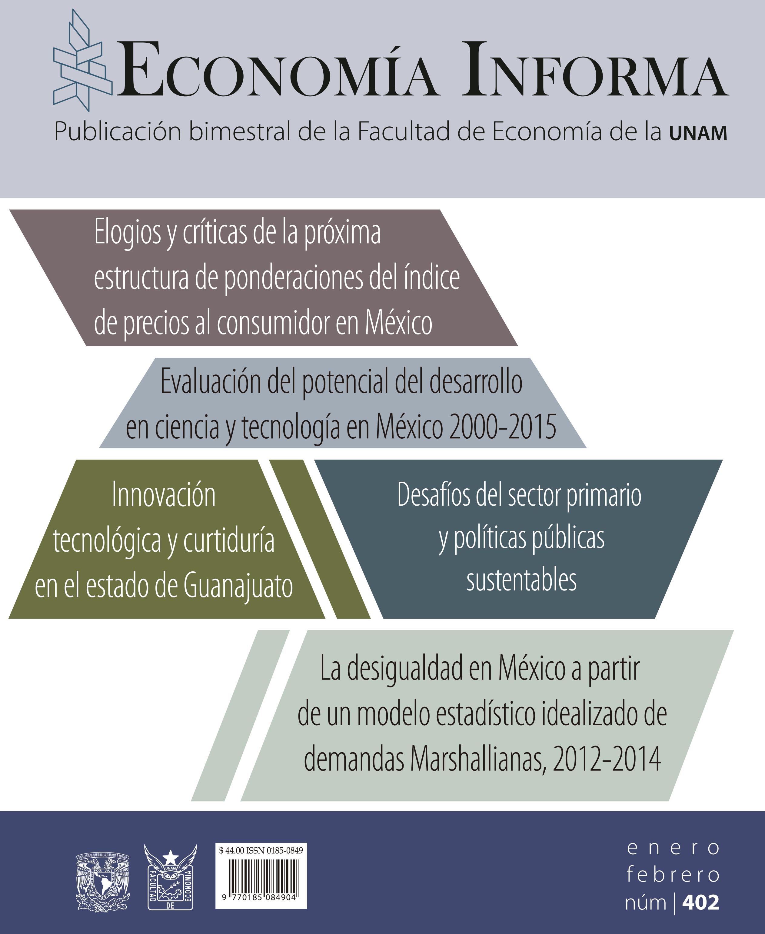 Revistas de la Facultad de Economía