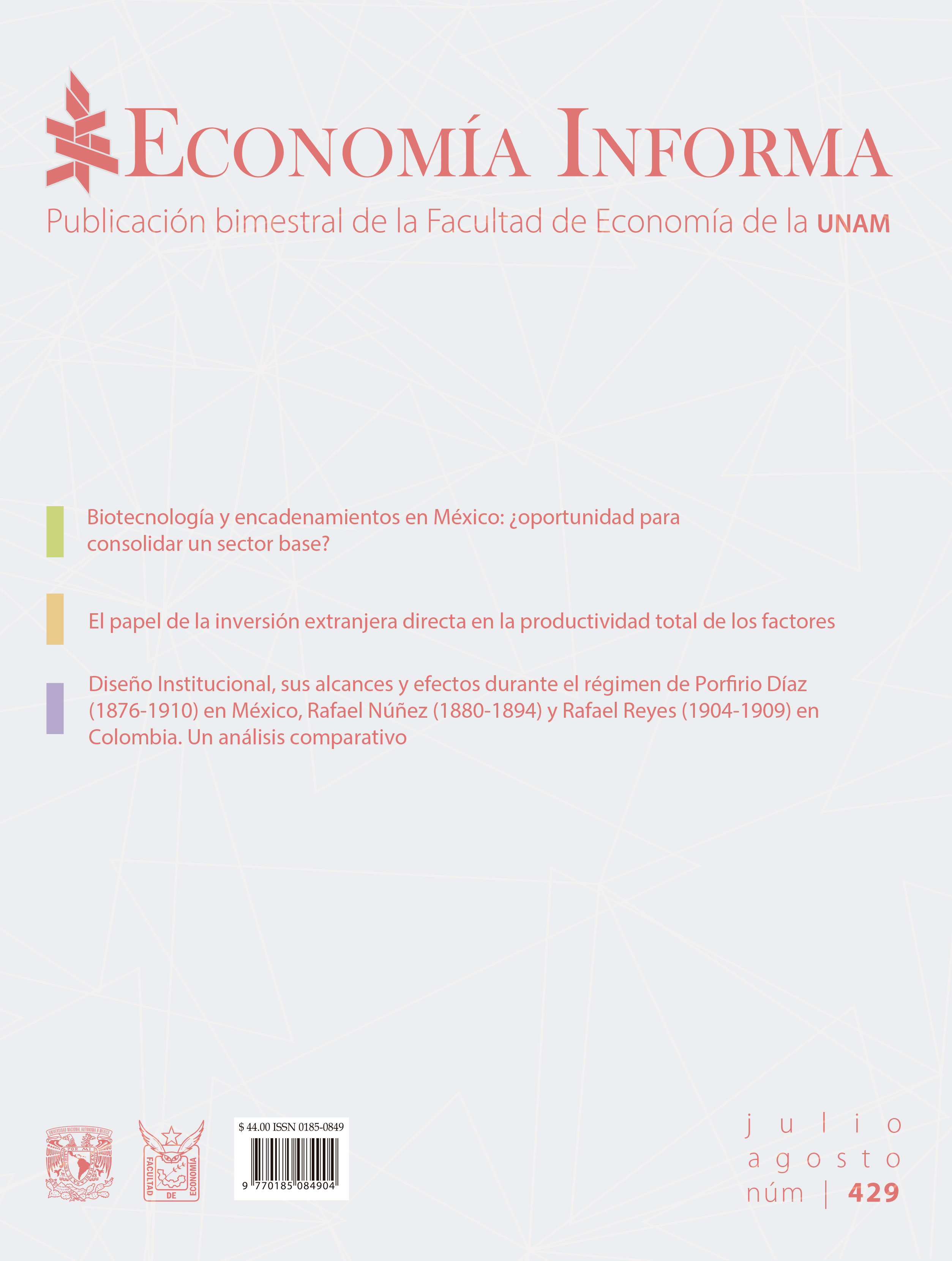 Revistas de la Facultad de Economía