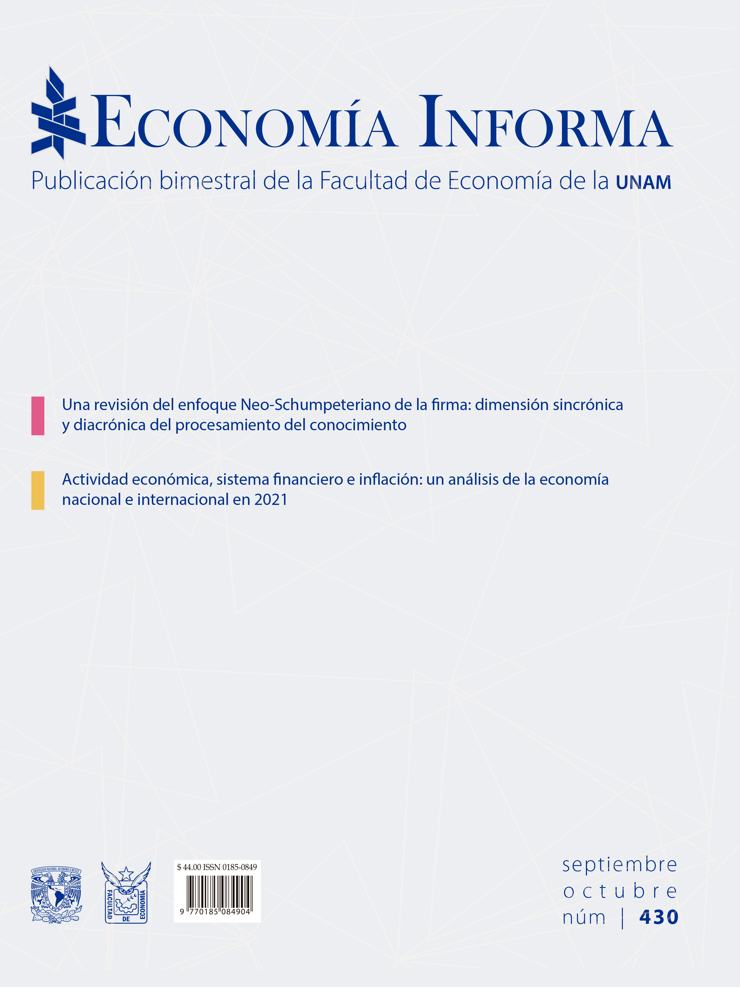 Revistas de la Facultad de Economía