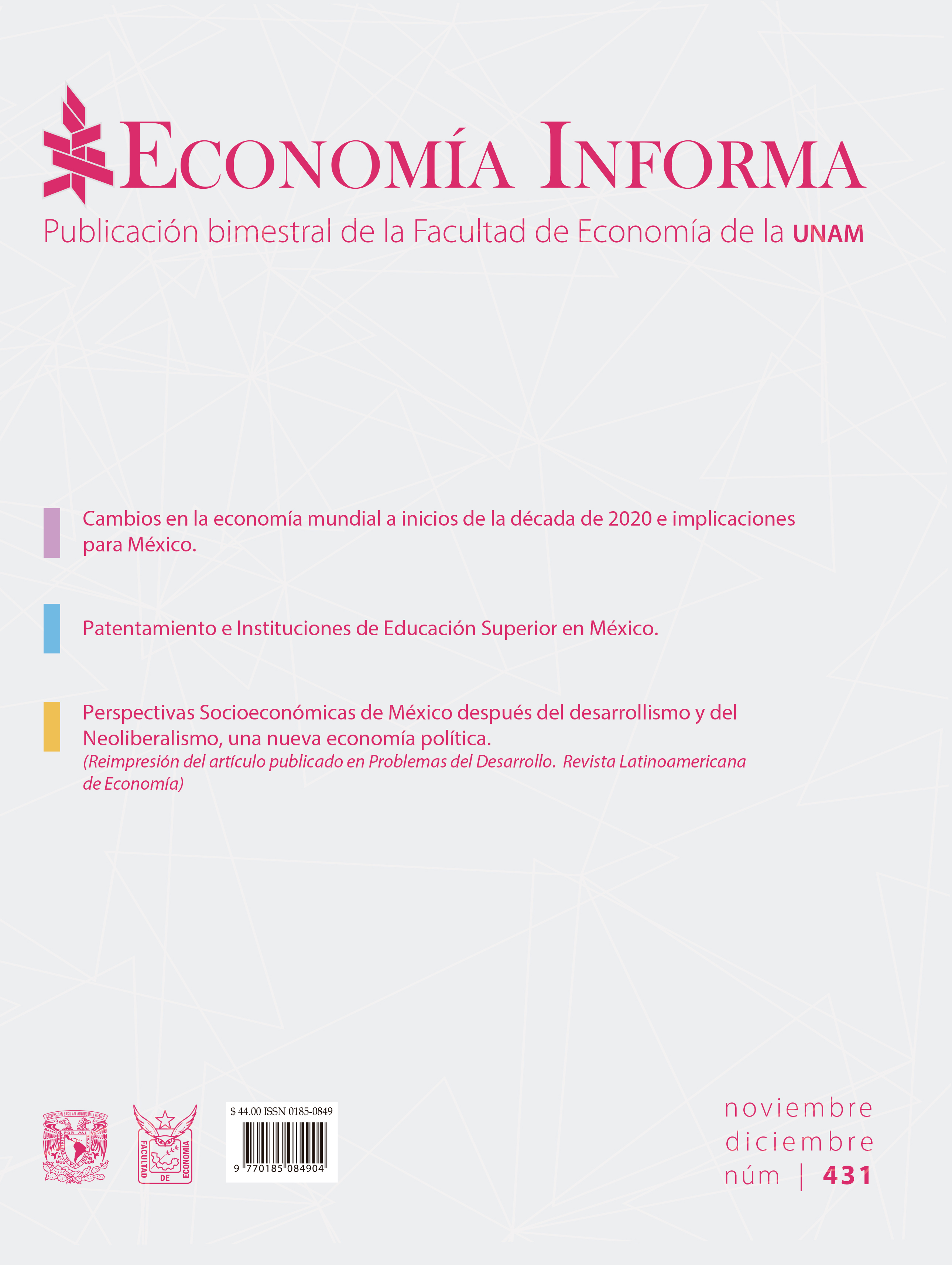 Revistas de la Facultad de Economía