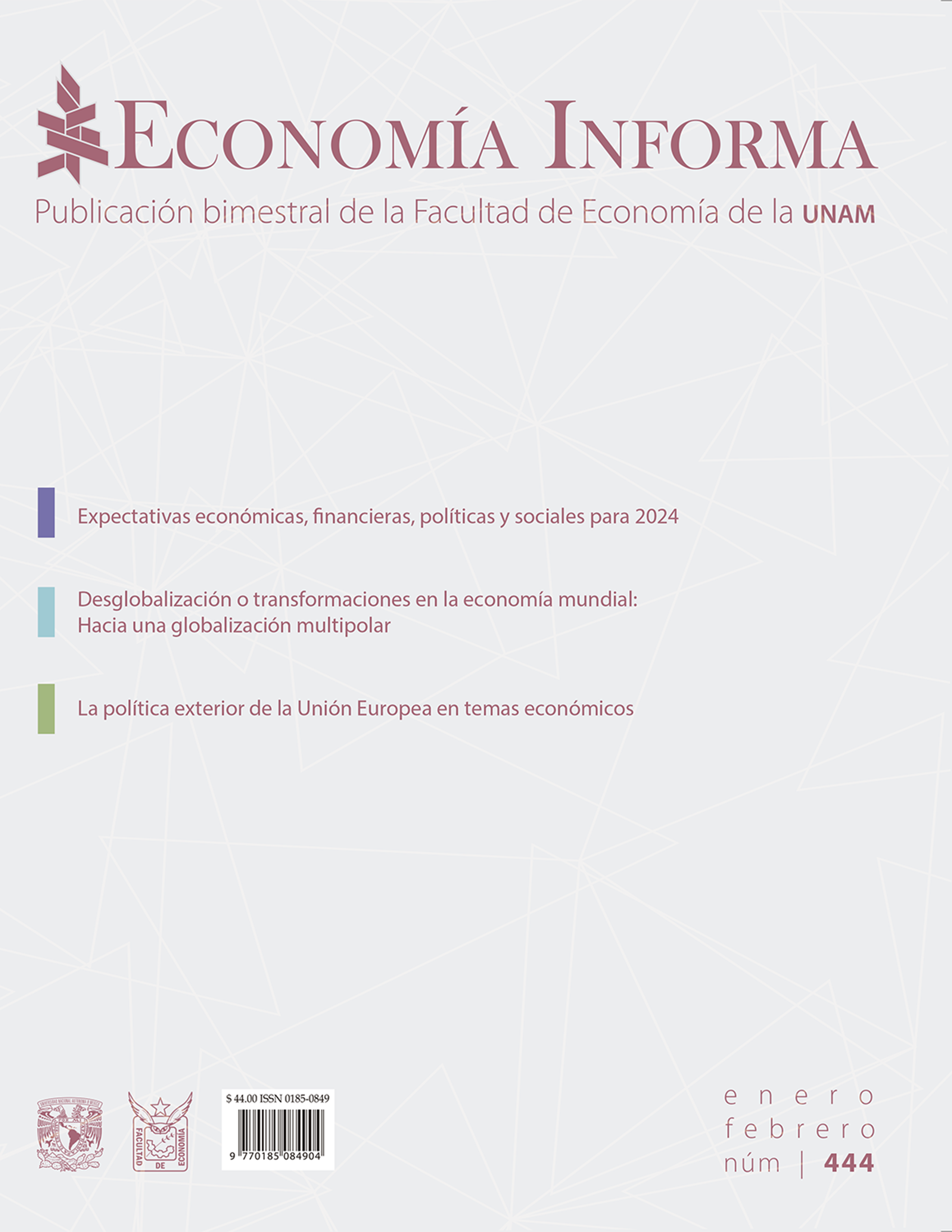 Revistas de la Facultad de Economía