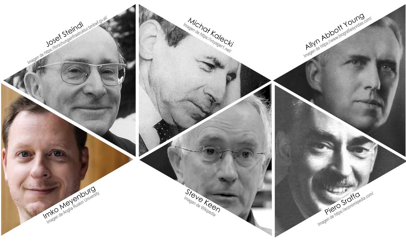 Economistas icónicos y conferencistas magistrales